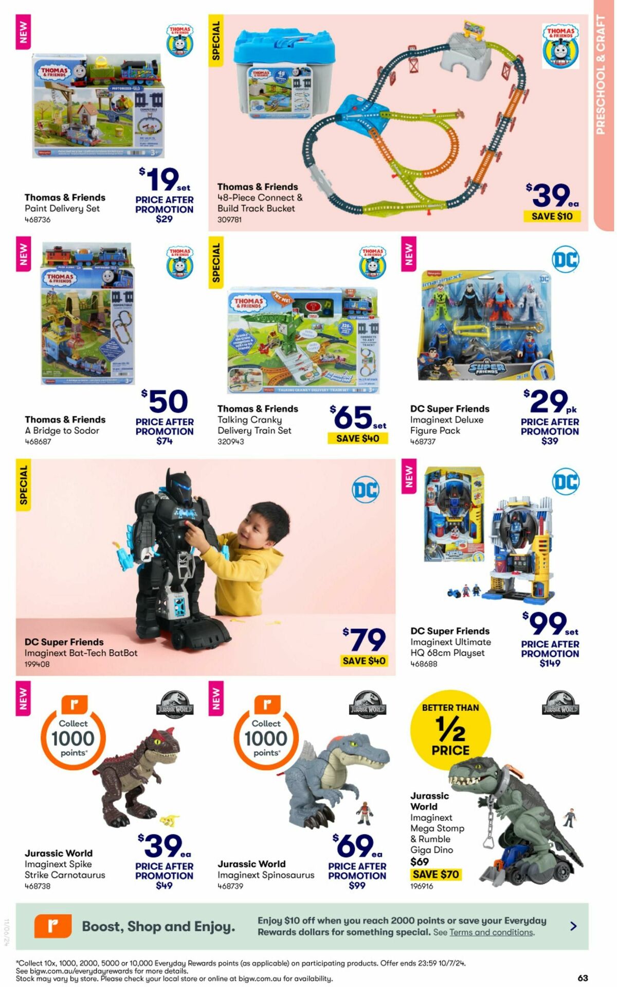 Big W Big Whopping Toy Sale Catalogues from 11 June