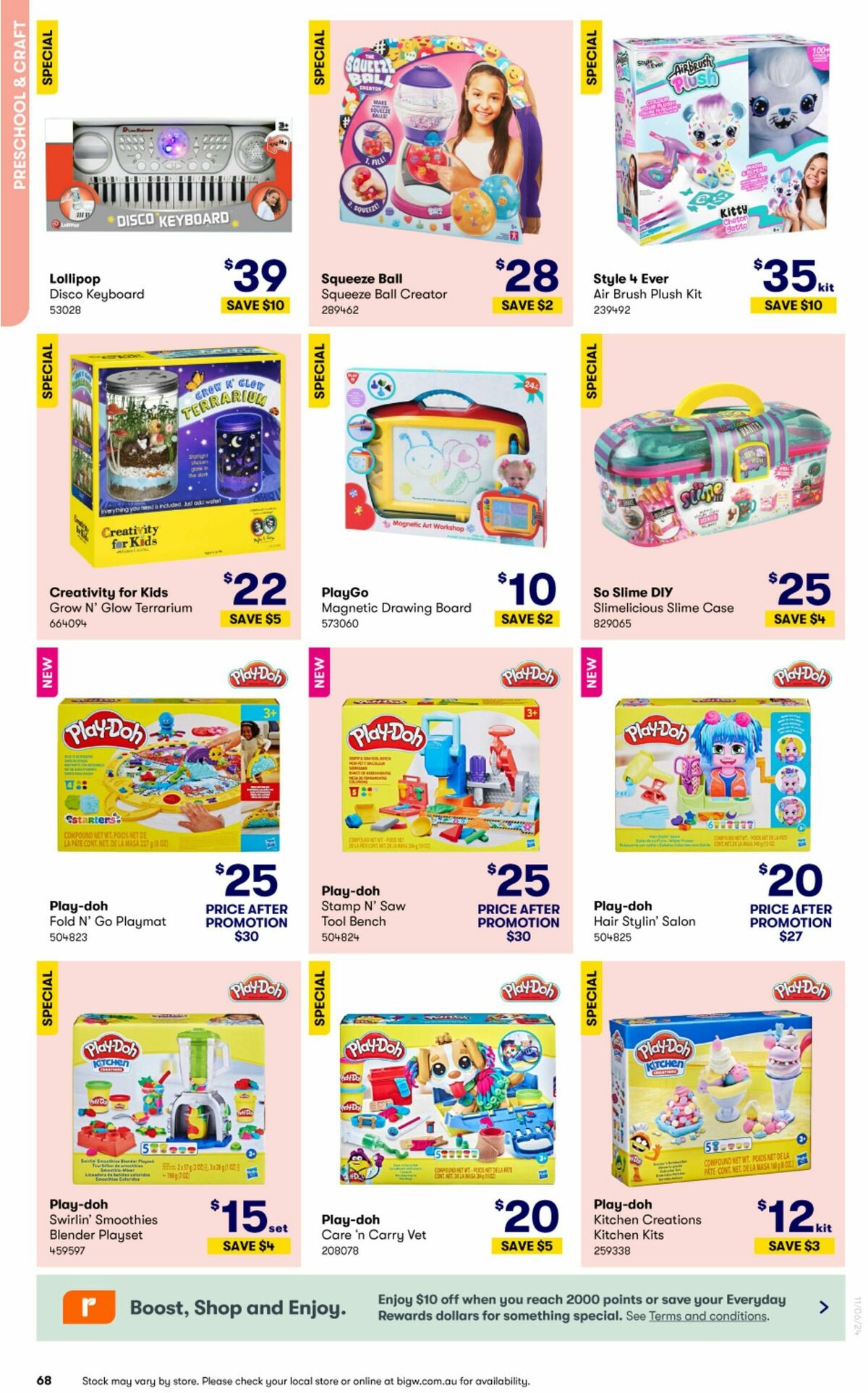 Big W Big Whopping Toy Sale Catalogues from 11 June