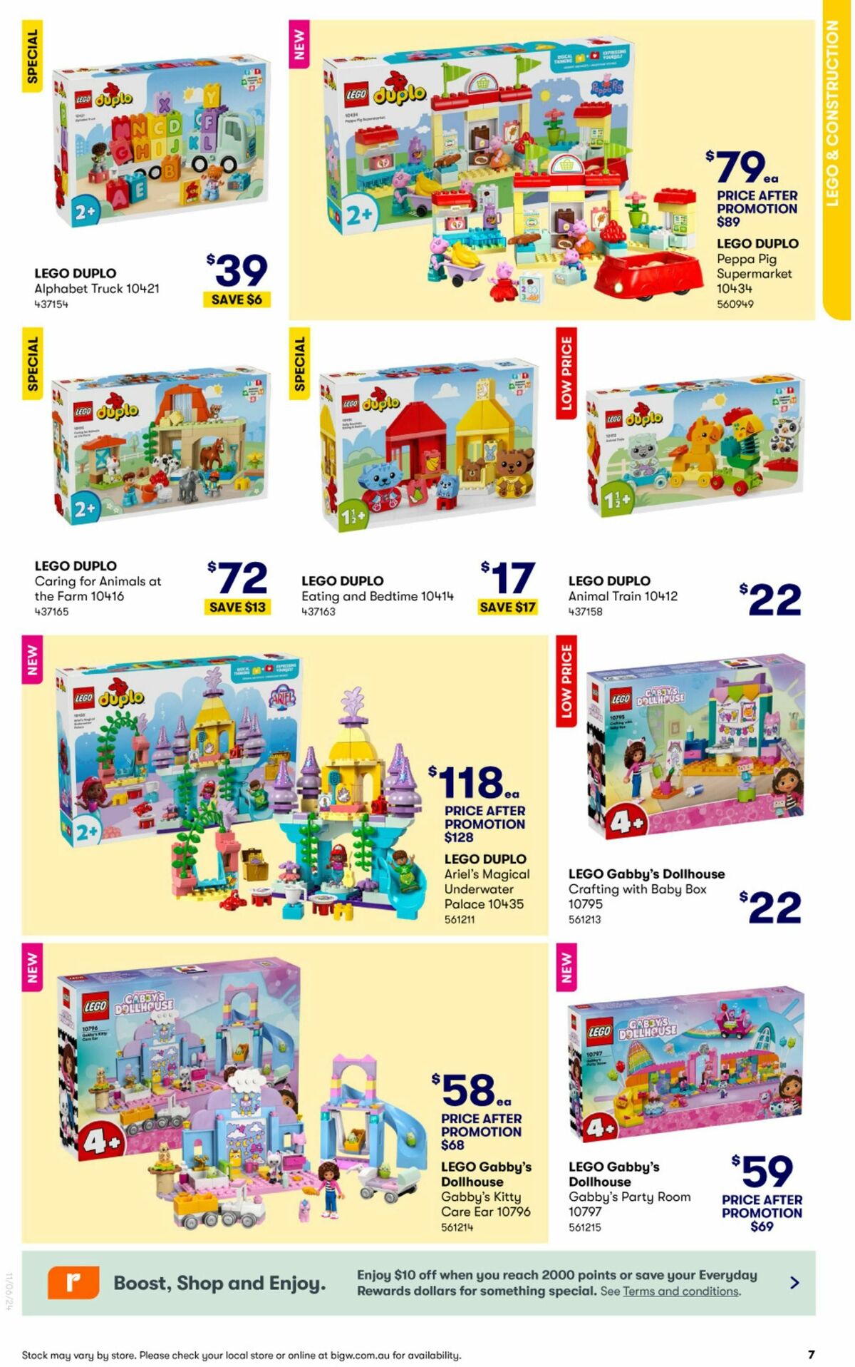 Big W Big Whopping Toy Sale Catalogues from 11 June