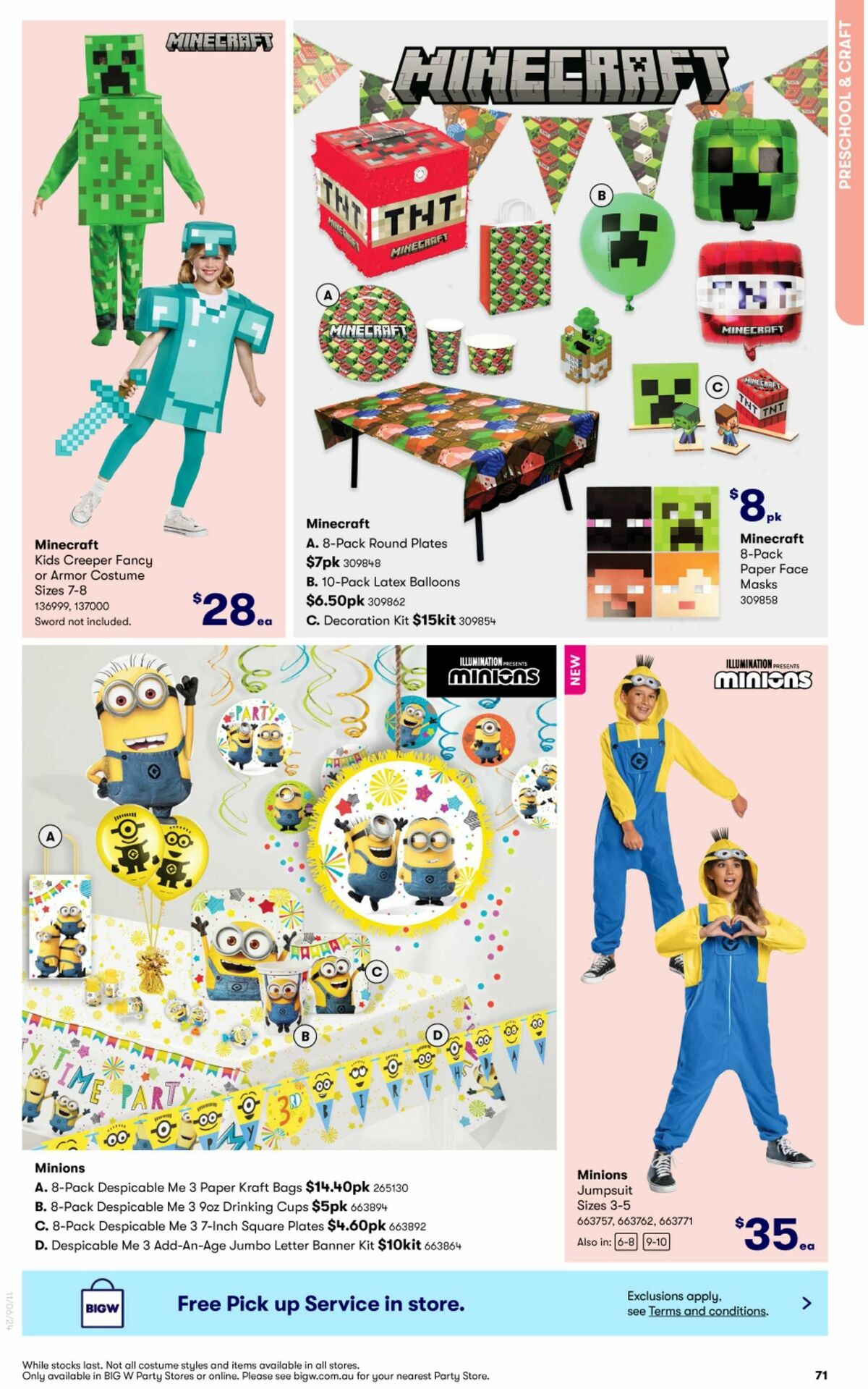 Big W Big Whopping Toy Sale Catalogues from 11 June