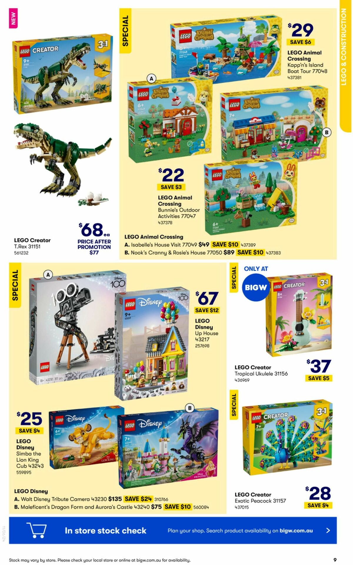 Big W Big Whopping Toy Sale Catalogues from 11 June