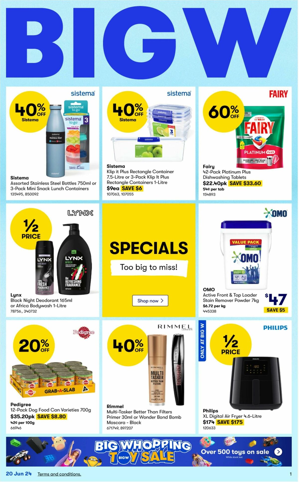 Big W Catalogues from 20 June