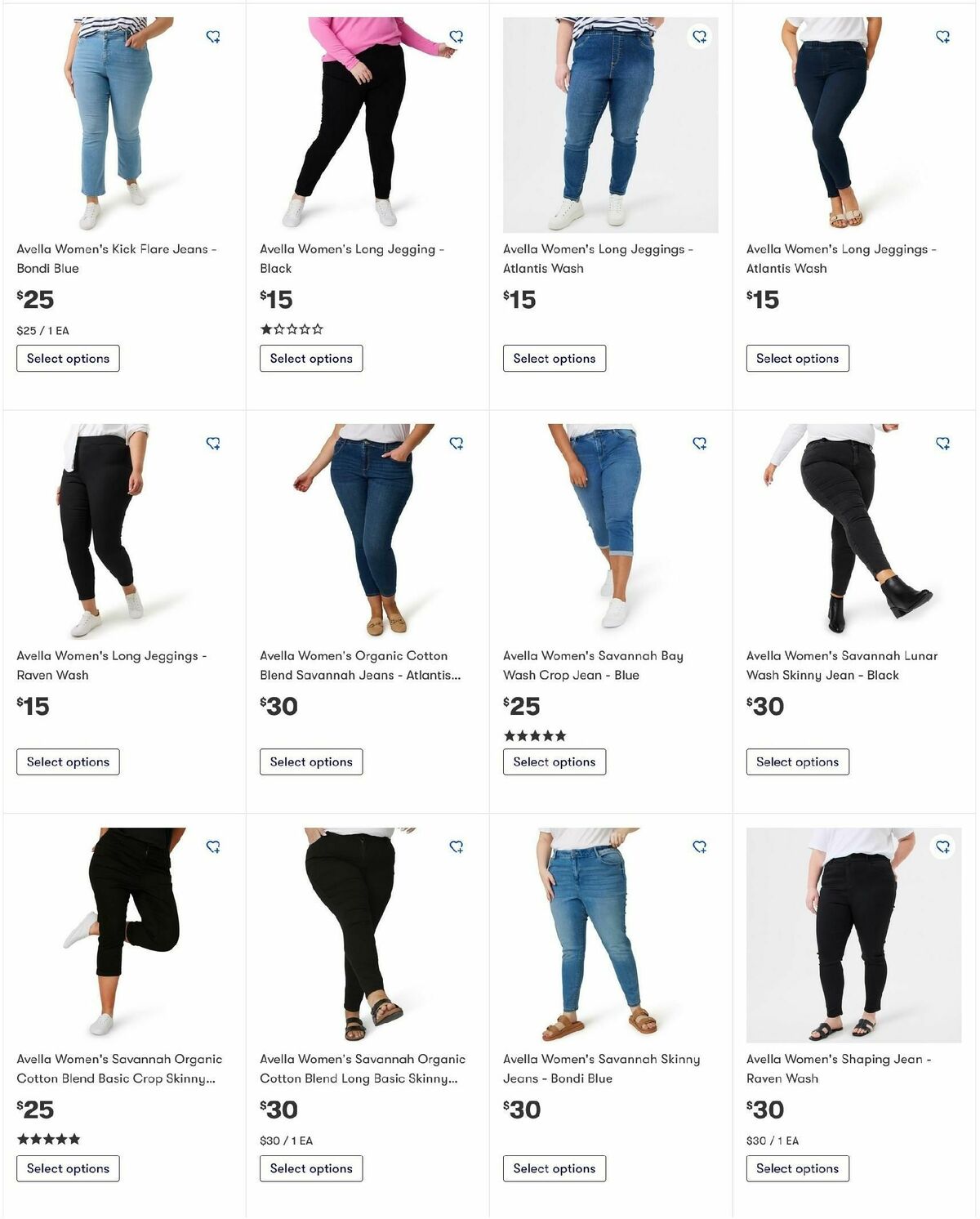 Big W Womens Jeans & Jeggings Catalogues from 18 September