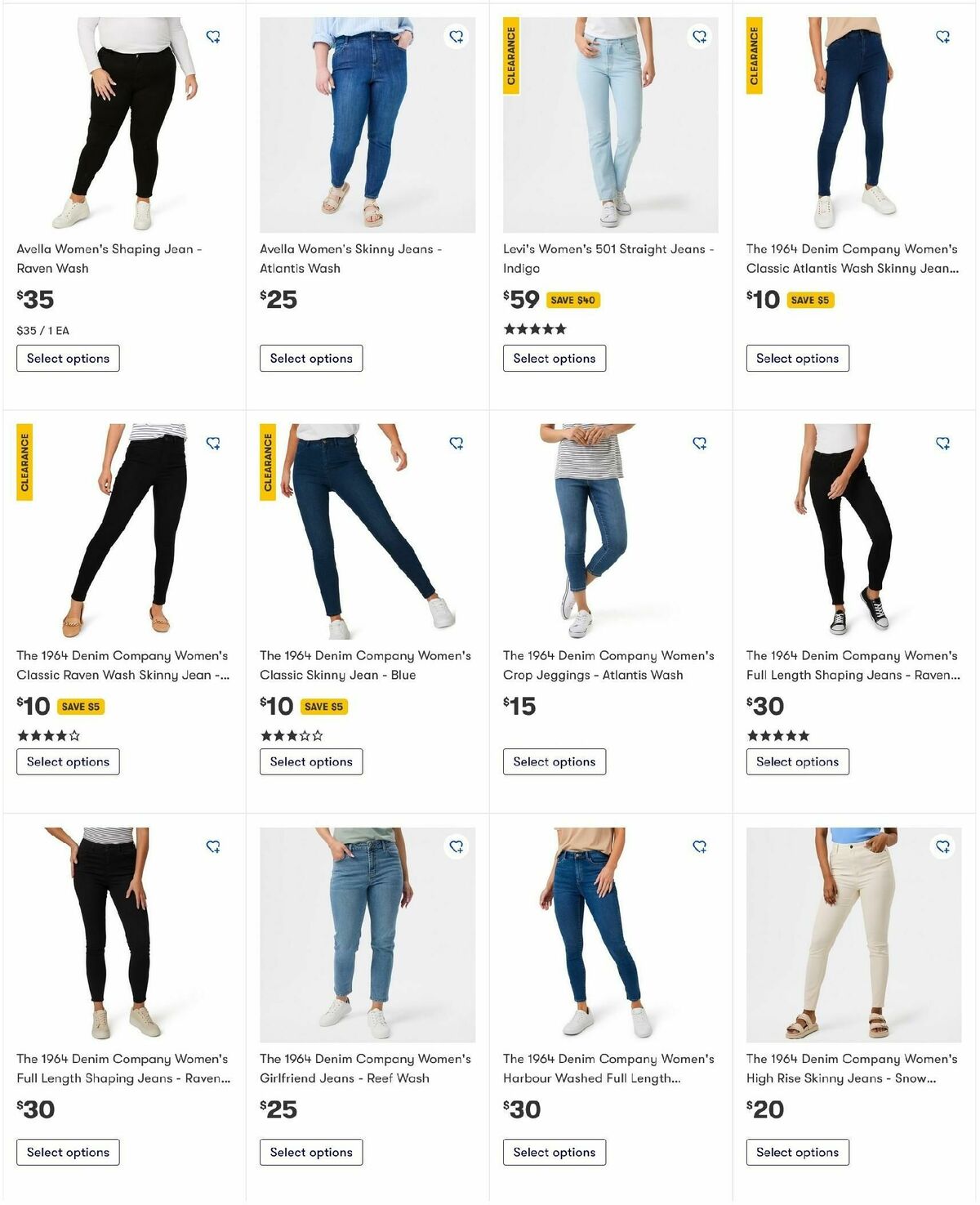 Big W Womens Jeans & Jeggings Catalogues from 18 September