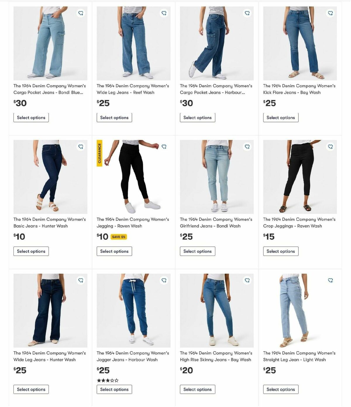 Big W Womens Jeans & Jeggings Catalogues from 18 September