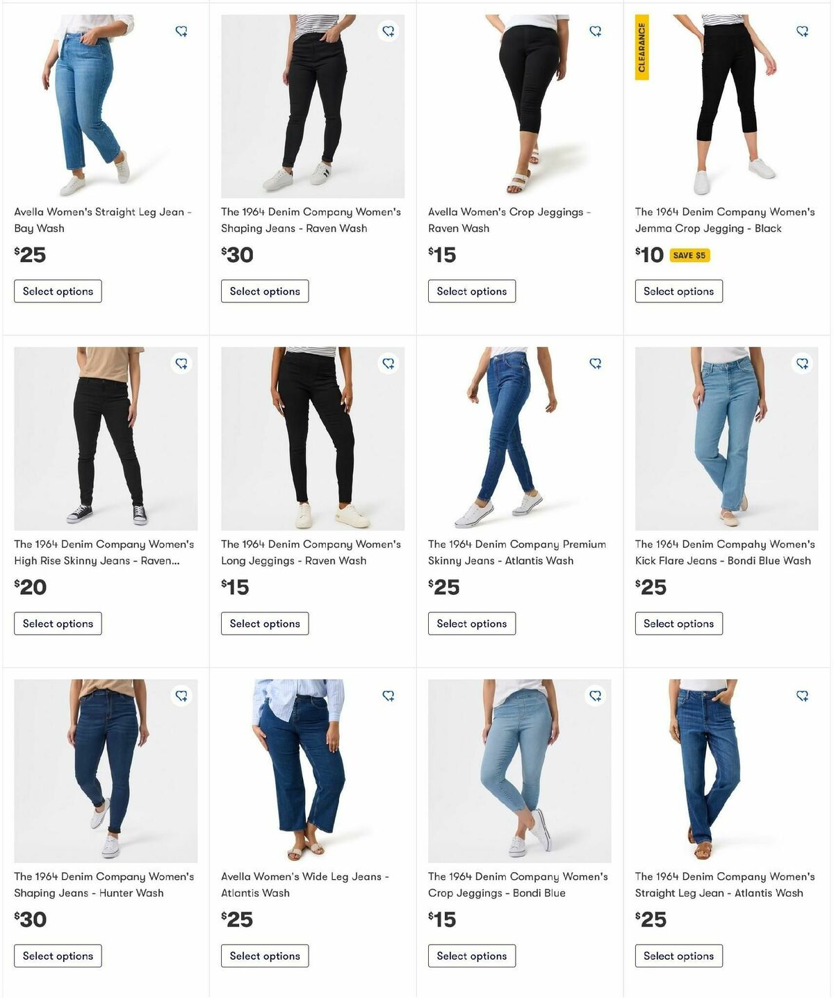 Big W Womens Jeans & Jeggings Catalogues from 18 September