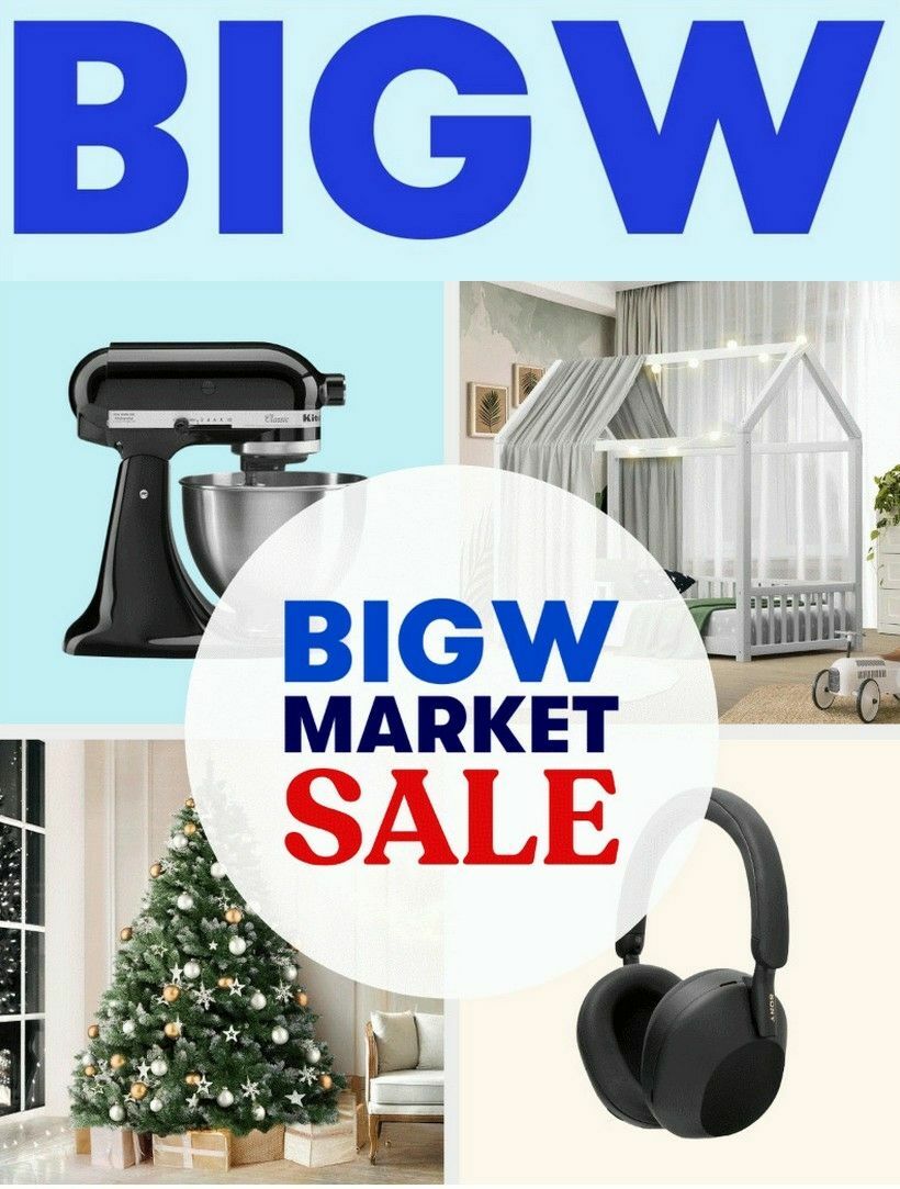 Big W Market Sale Catalogues from 24 September