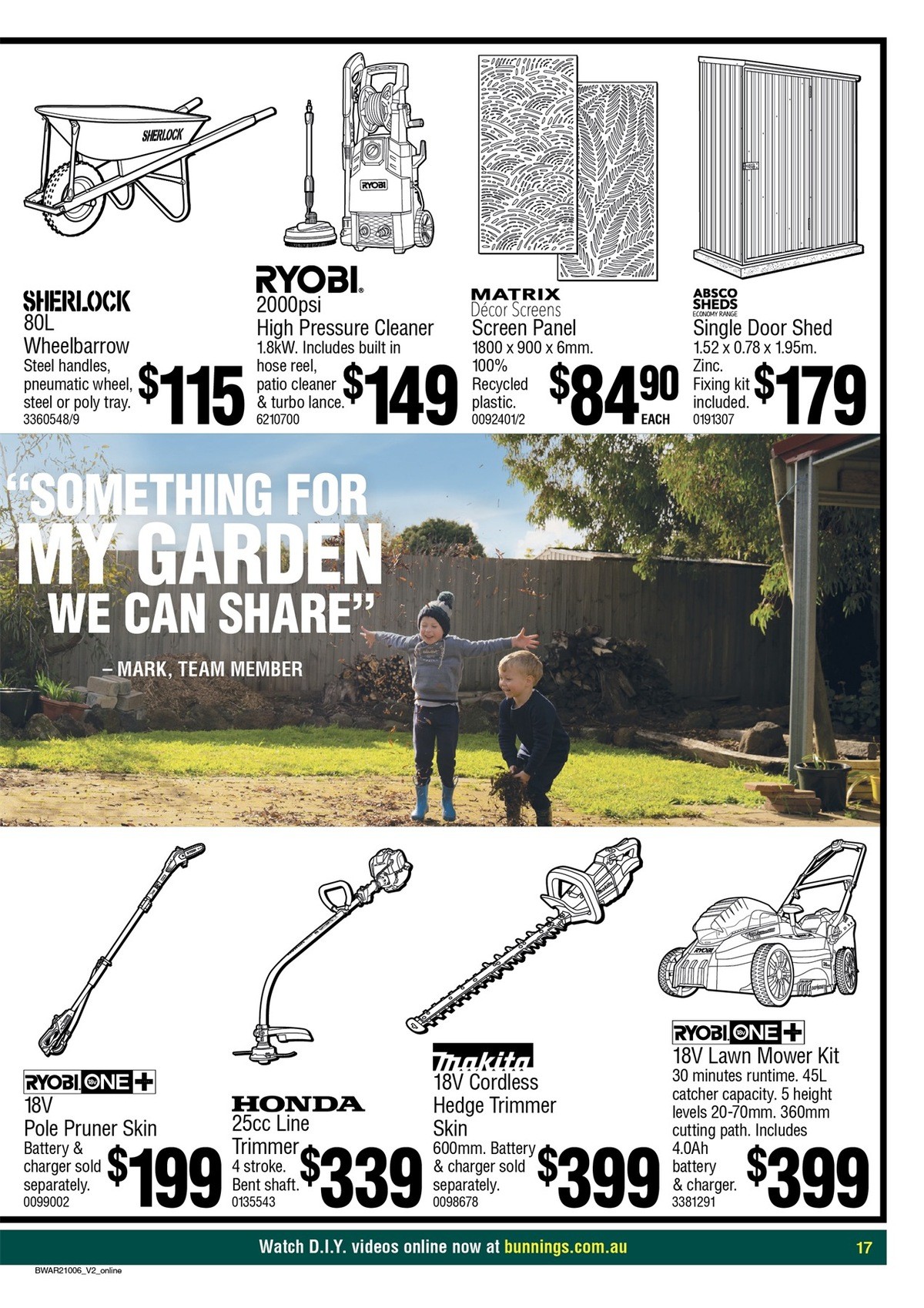 Bunnings Warehouse Catalogues from 26 August