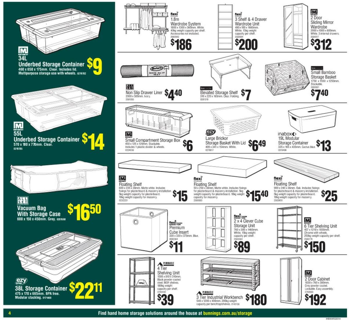 Bunnings Warehouse Catalogues from 9 March