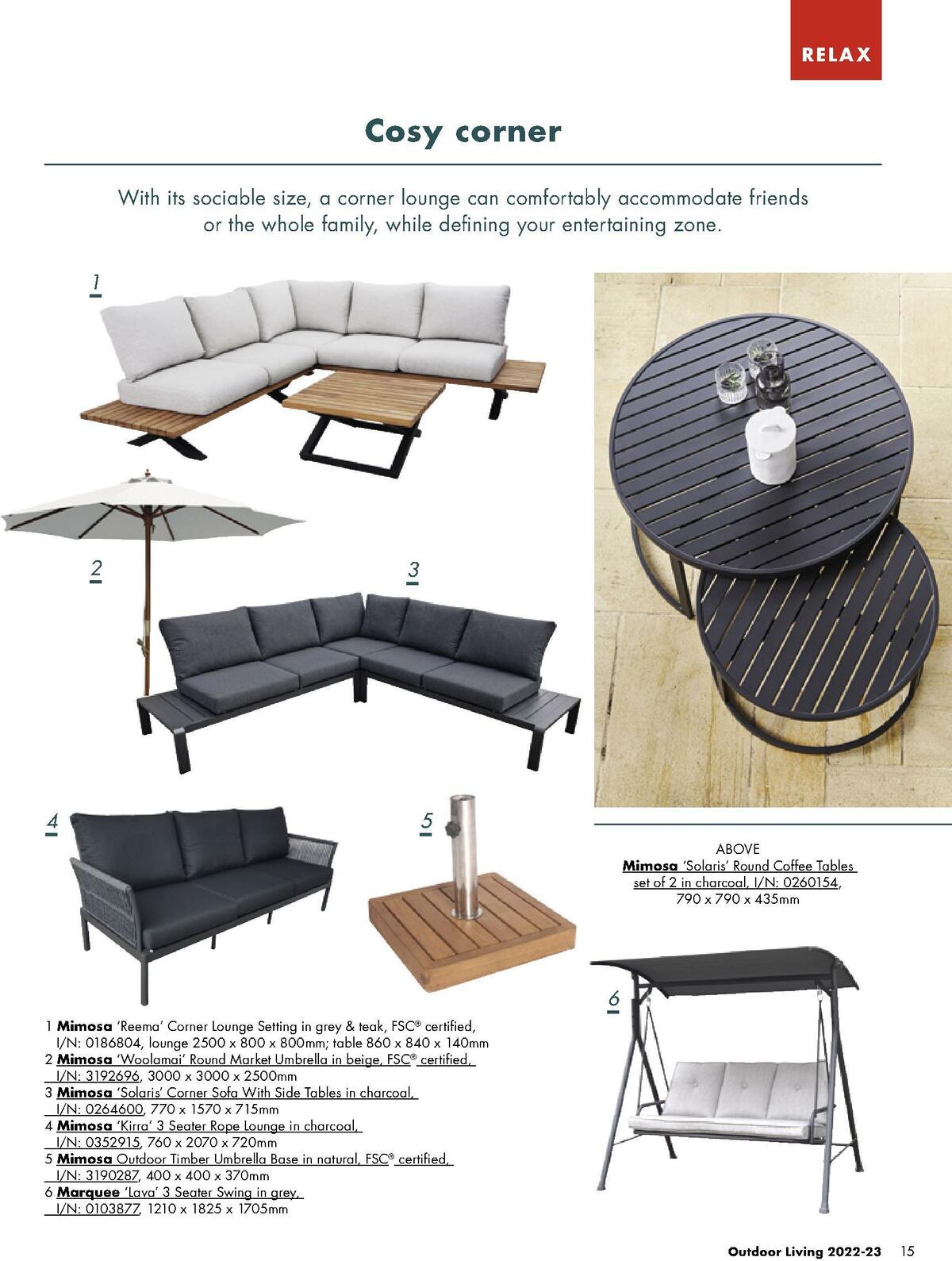 Bunnings Warehouse Outdoor Living Catalogues from 20 September