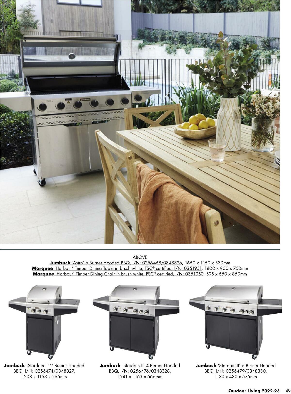 Bunnings Warehouse Outdoor Living Catalogues from 20 September