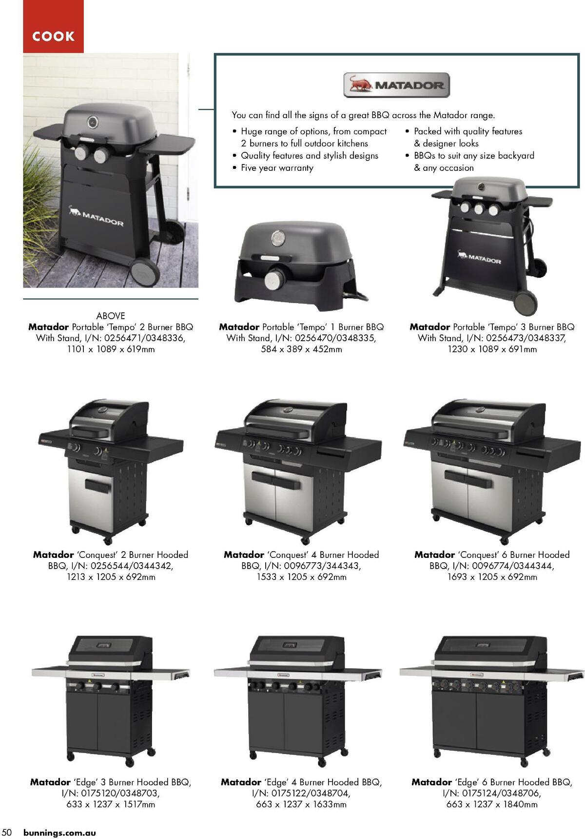 Bunnings Warehouse Outdoor Living Catalogues from 20 September