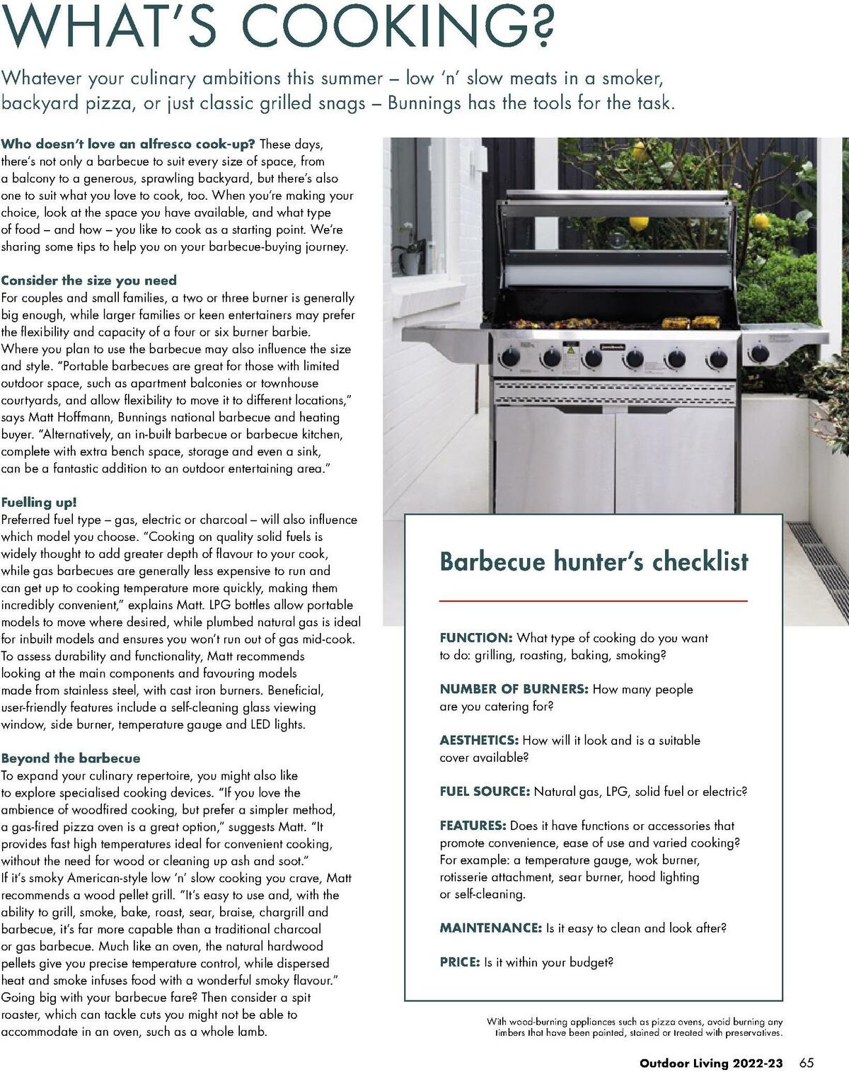 Bunnings Warehouse Outdoor Living Catalogues from 20 September