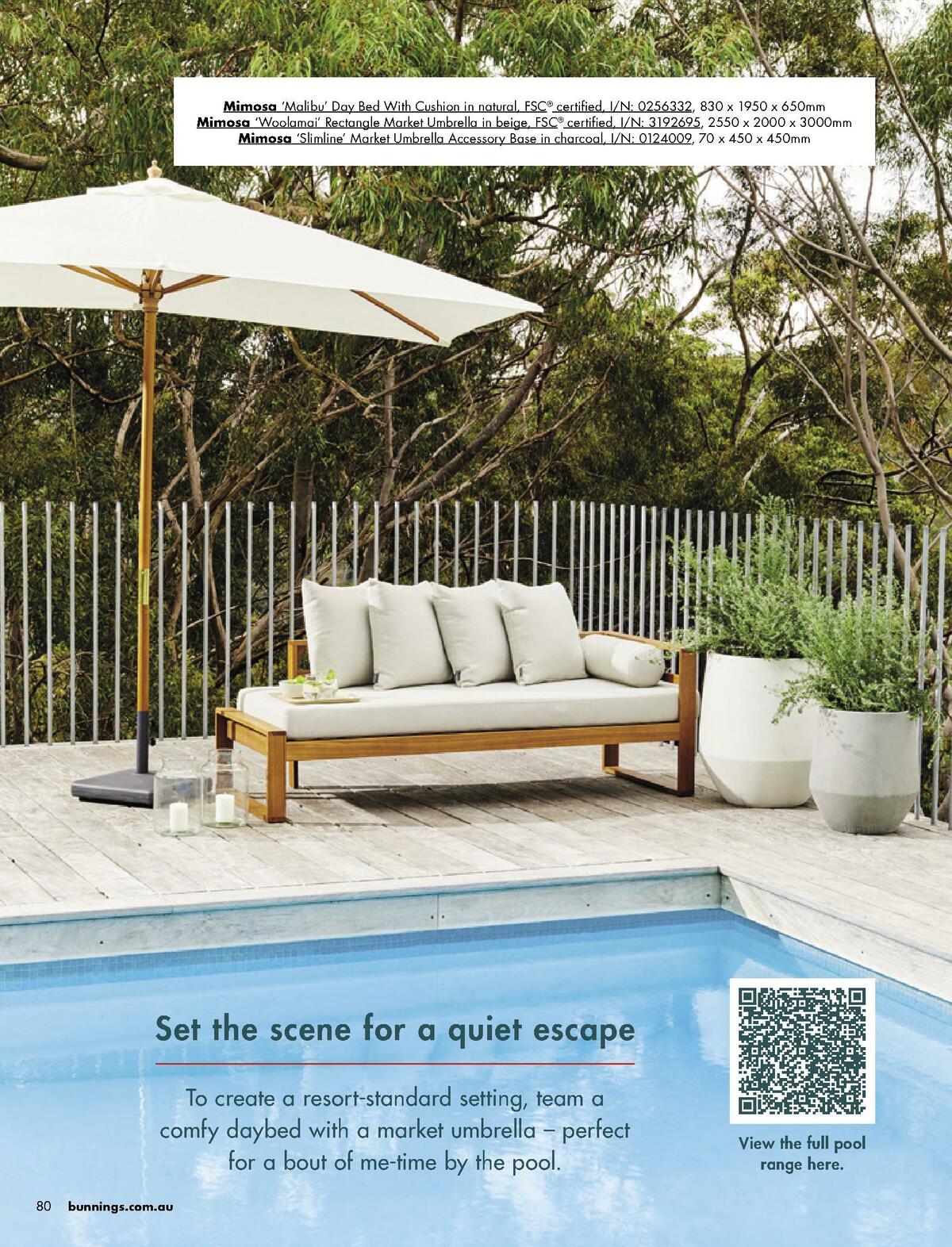 Bunnings Warehouse Outdoor Living Catalogues from 20 September