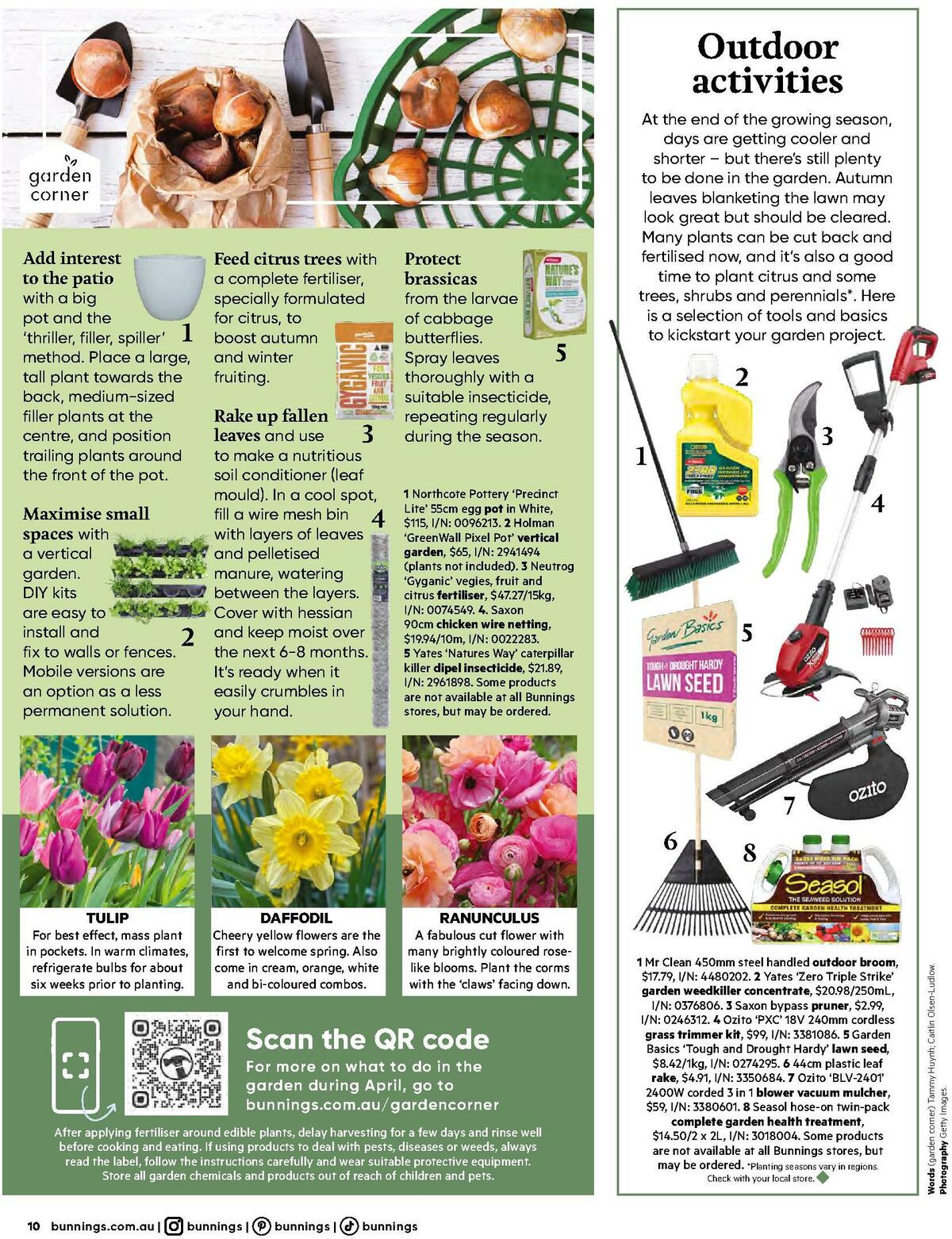 Bunnings Warehouse Magazine April Catalogues from 1 April