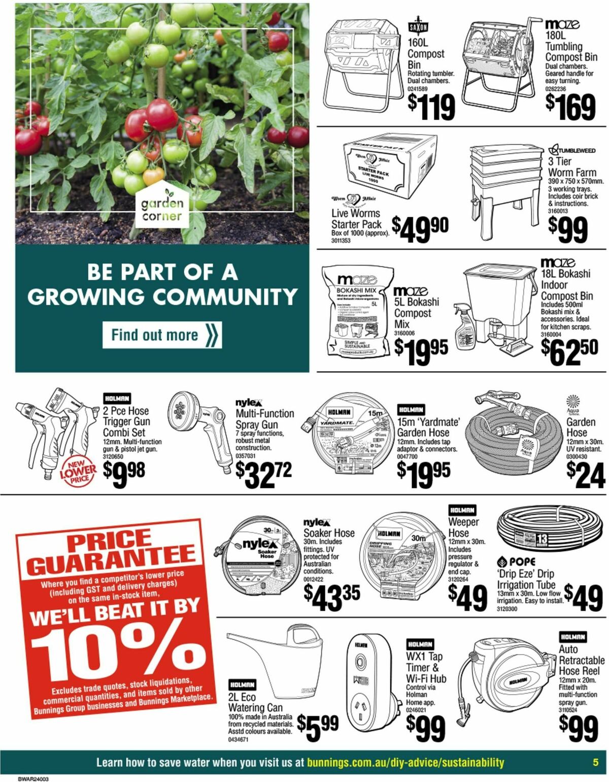 Bunnings Warehouse Catalogues from 4 September