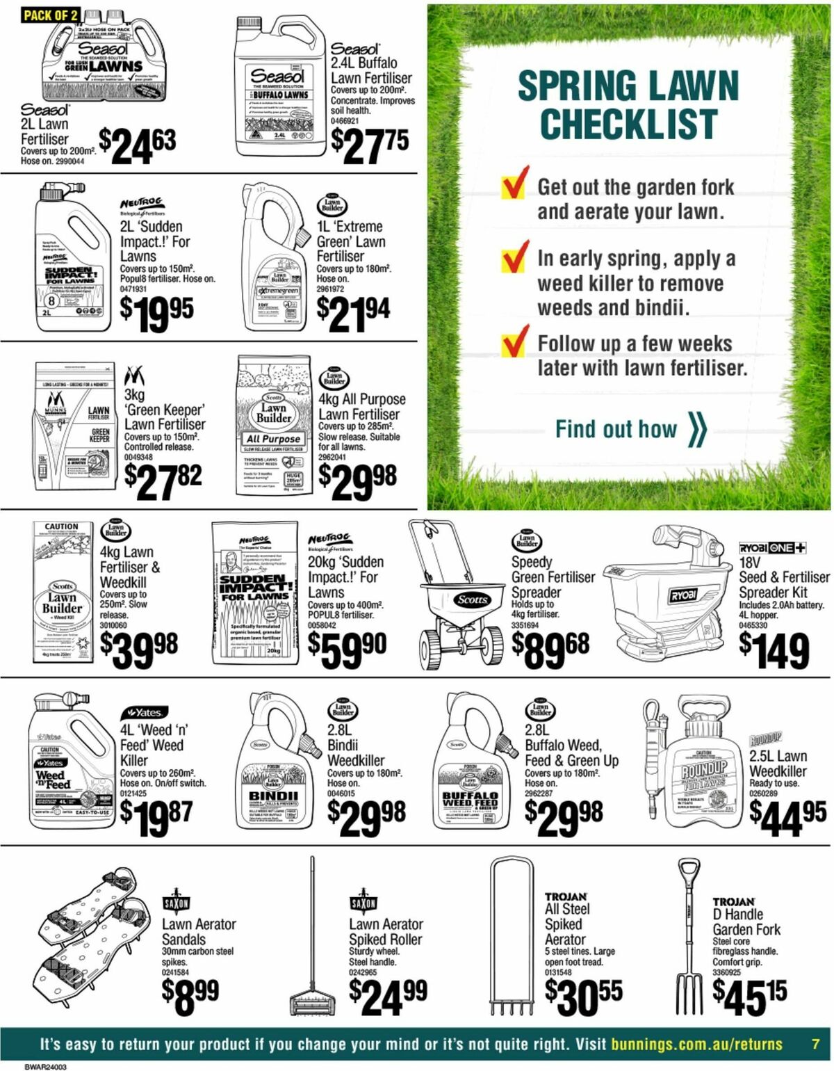 Bunnings Warehouse Catalogues from 4 September