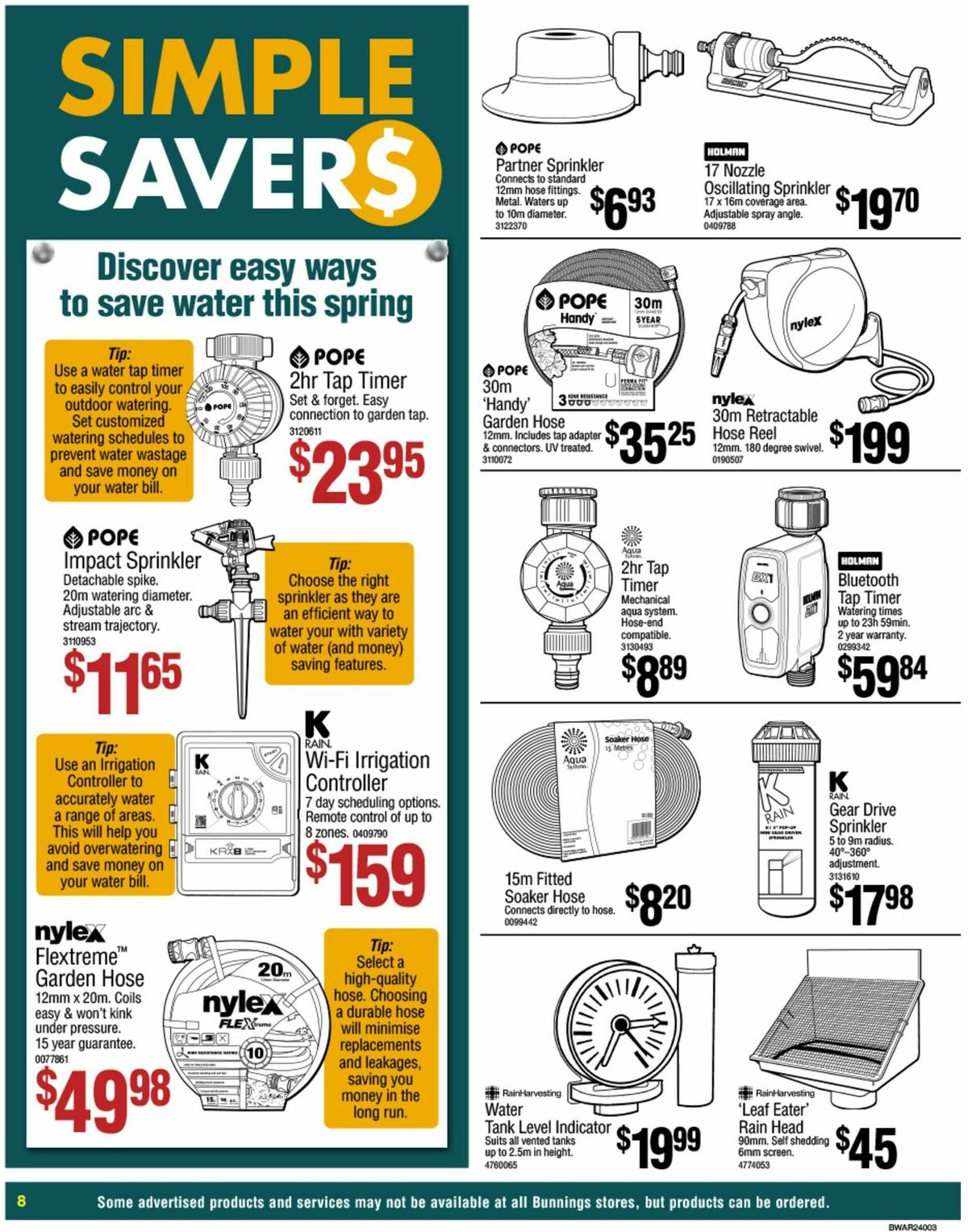 Bunnings Warehouse Catalogues from 4 September