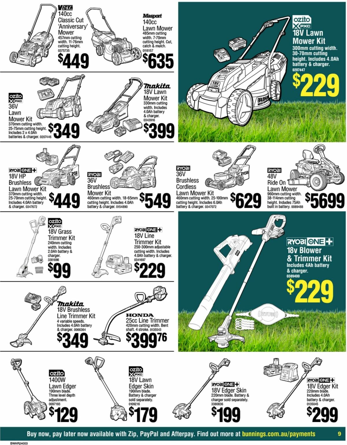 Bunnings Warehouse Catalogues from 4 September