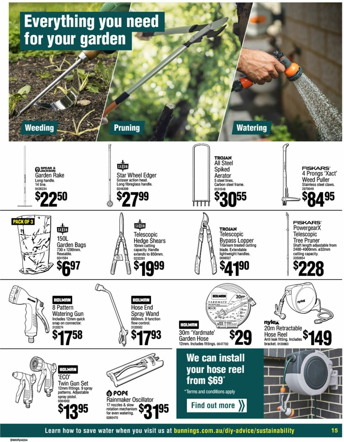 Bunnings Warehouse Catalogues from 17 October