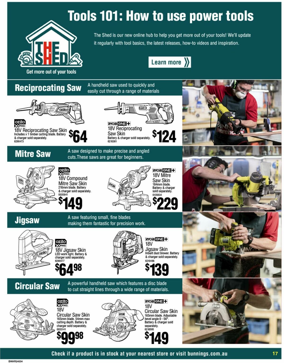 Bunnings Warehouse Catalogues from 17 October