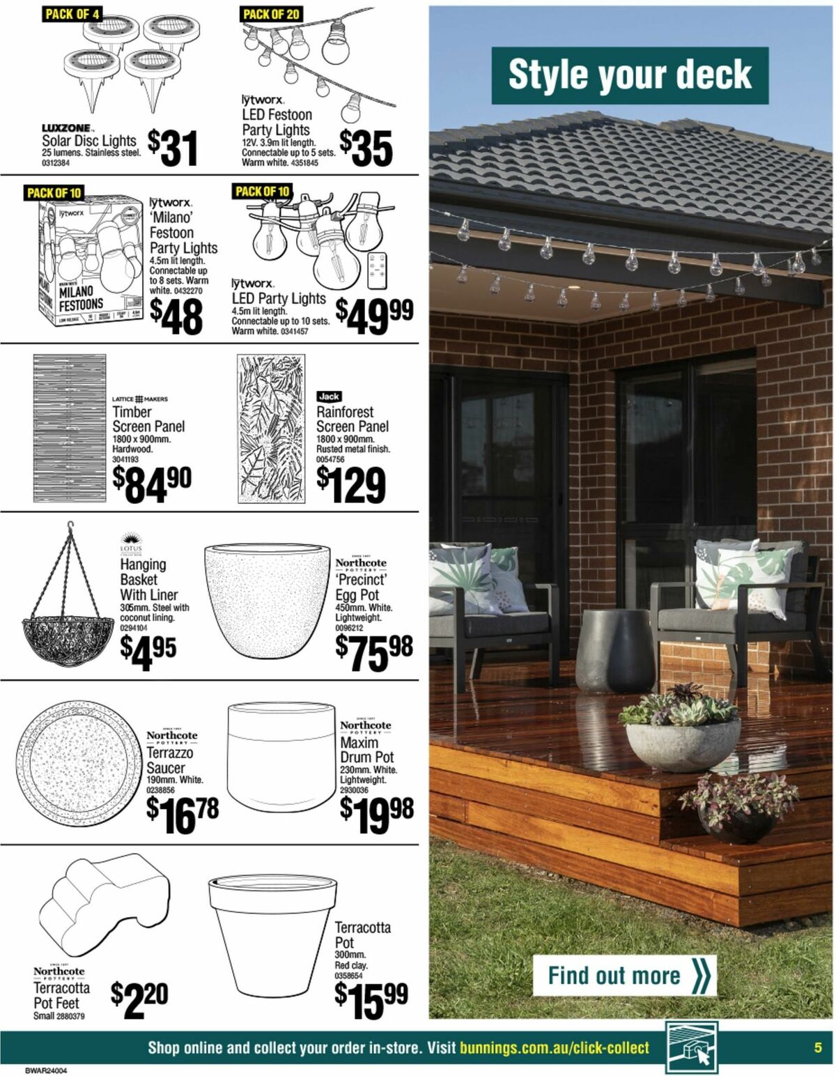 Bunnings Warehouse Catalogues from 17 October