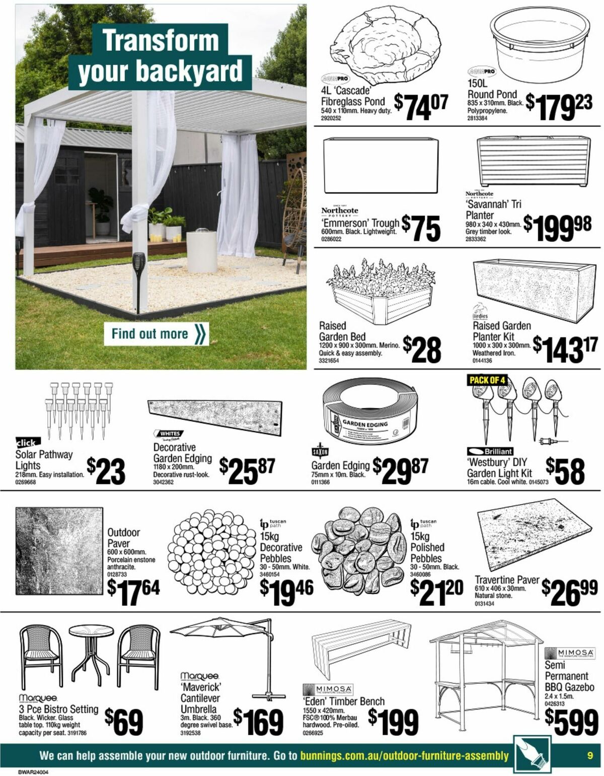 Bunnings Warehouse Catalogues from 17 October