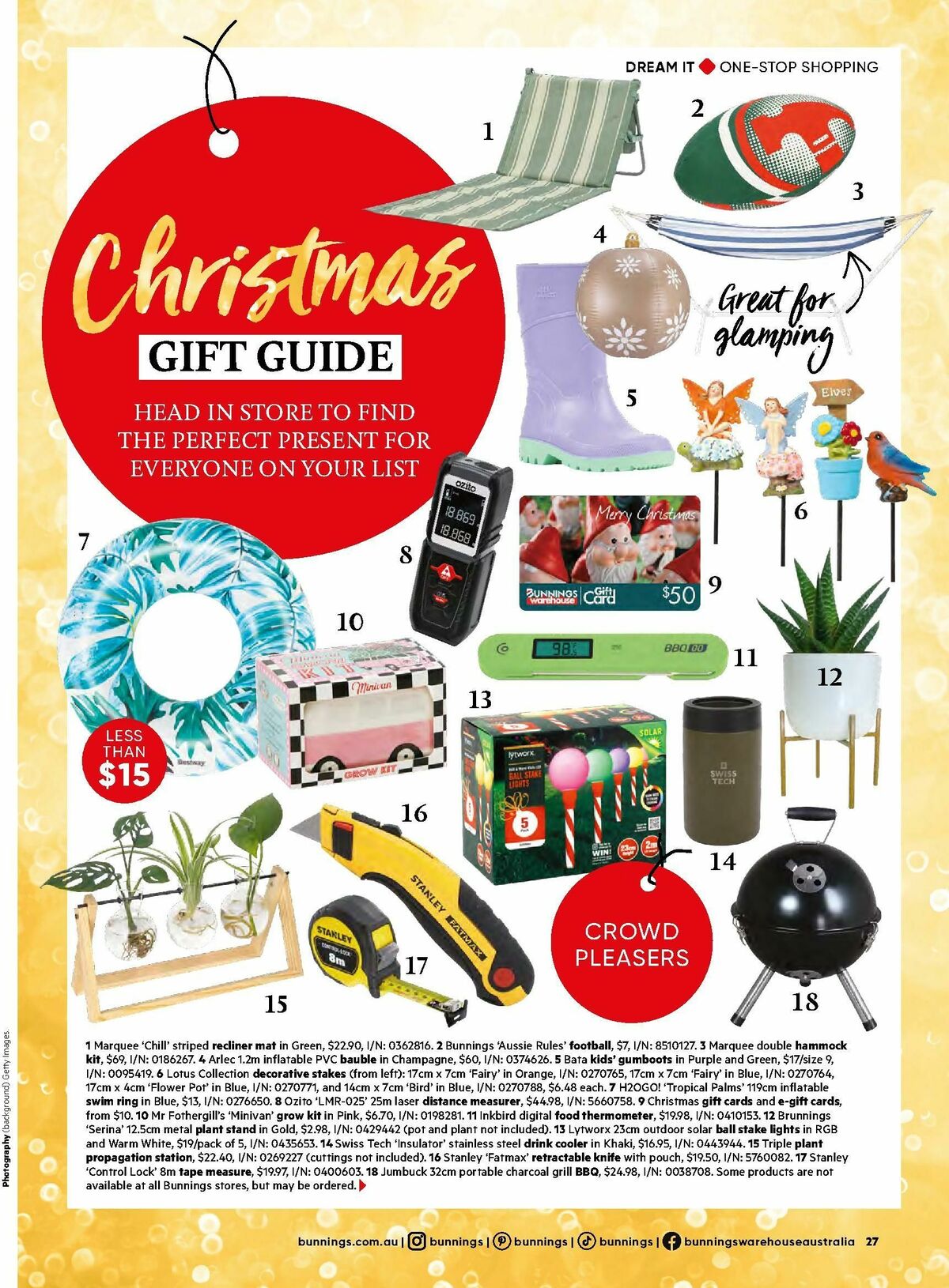 Bunnings Warehouse Magazine November Catalogues from 1 November