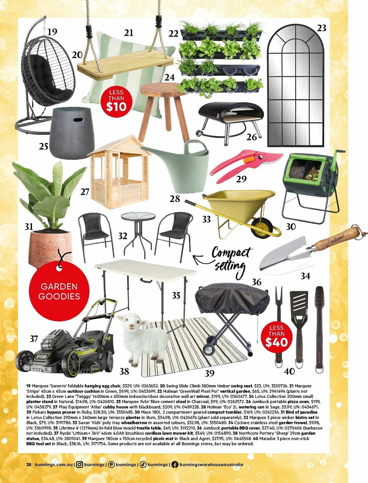 Bunnings Warehouse Magazine November Catalogues from 1 November