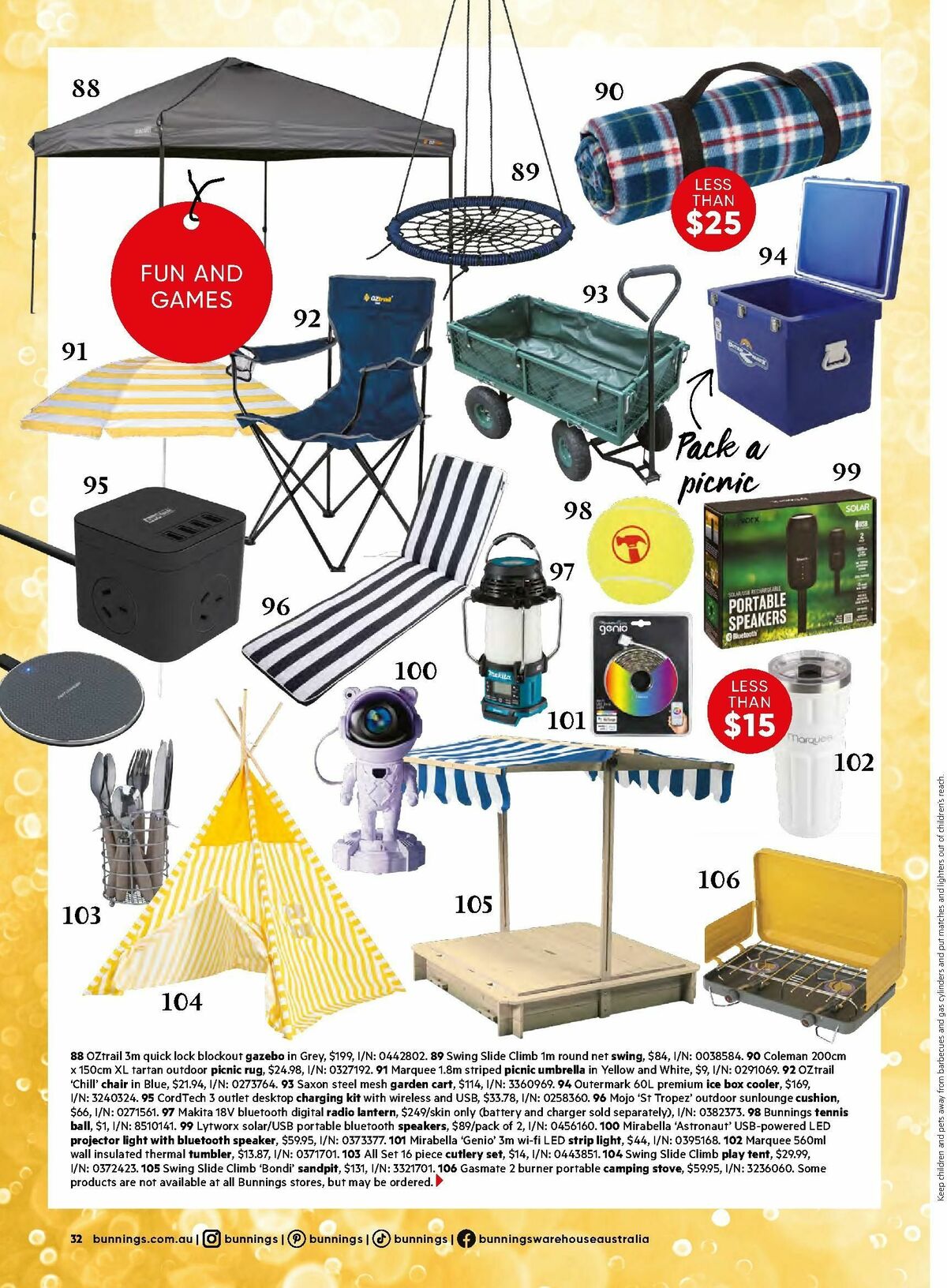 Bunnings Warehouse Magazine November Catalogues from 1 November