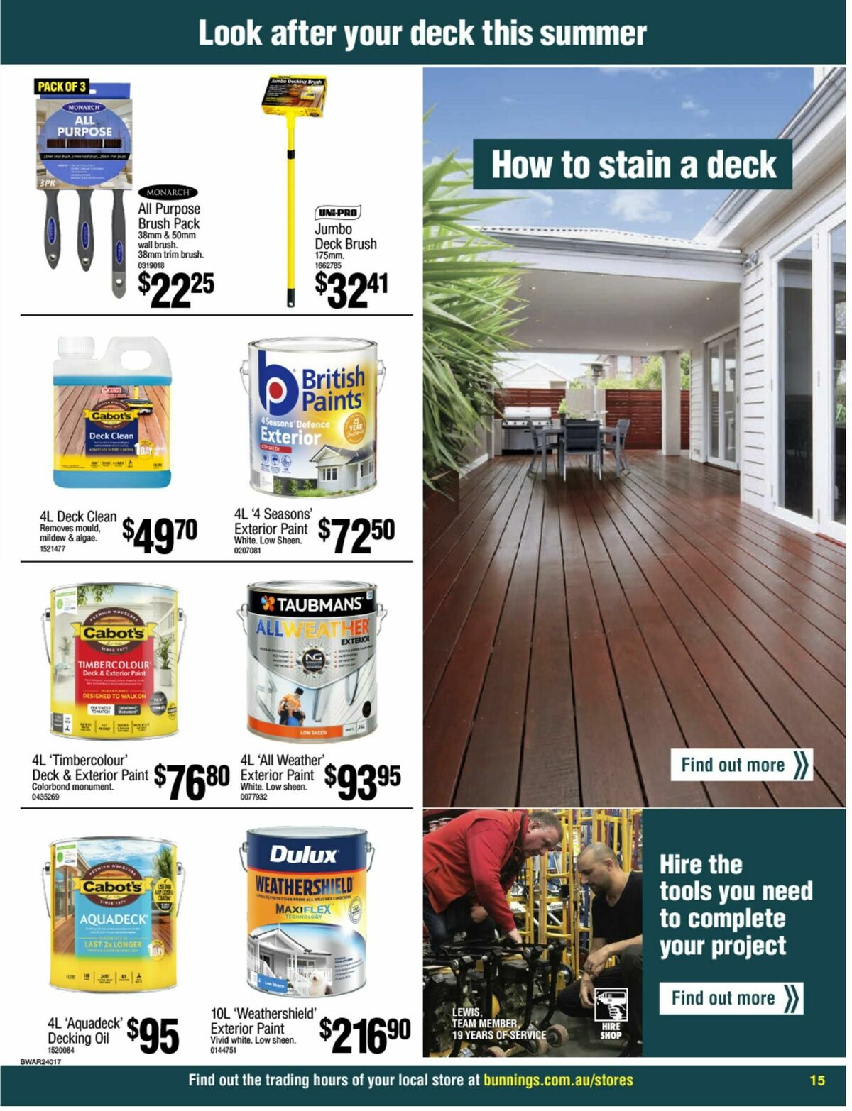 Bunnings Warehouse Catalogues from 24 January