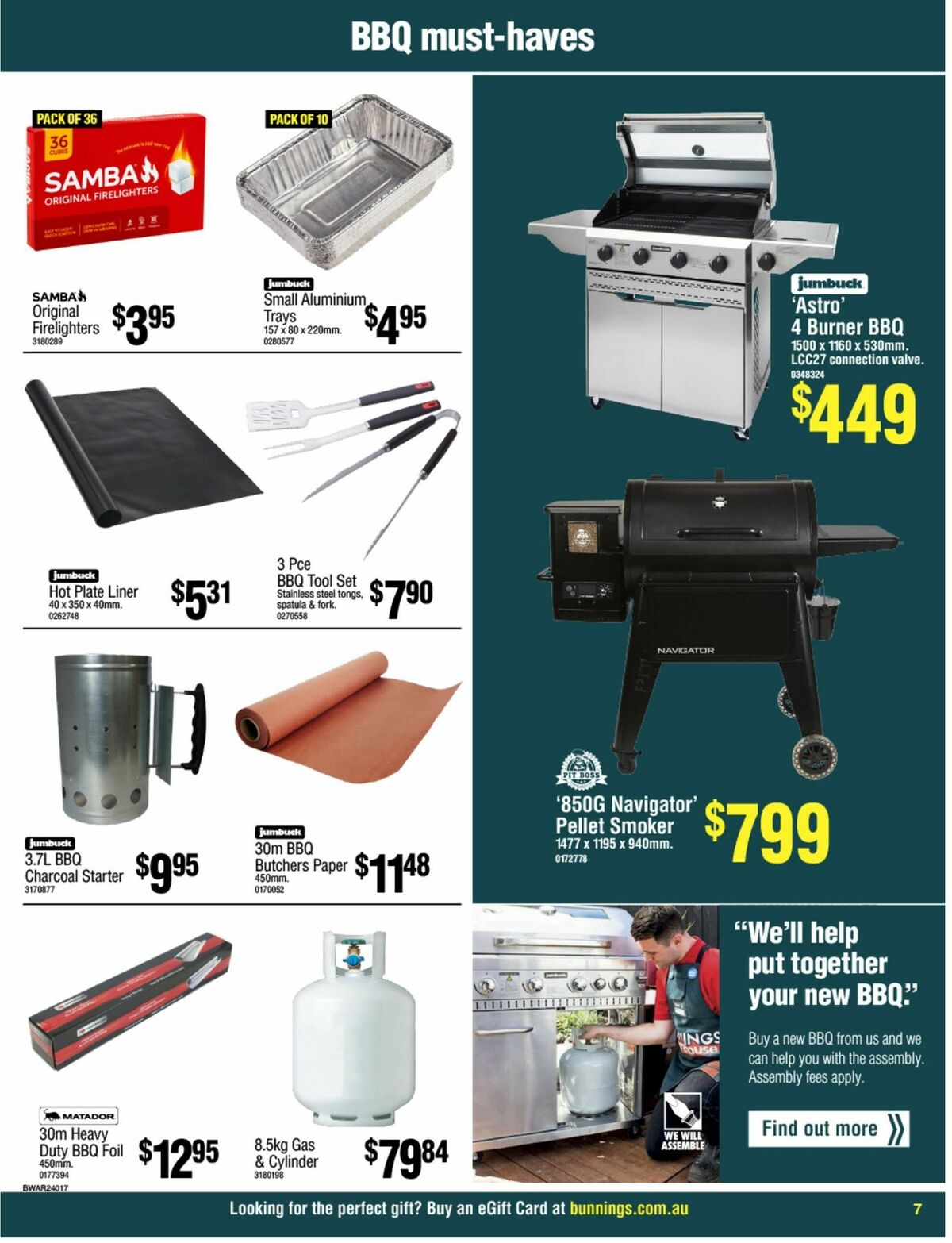 Bunnings Warehouse Catalogues from 24 January