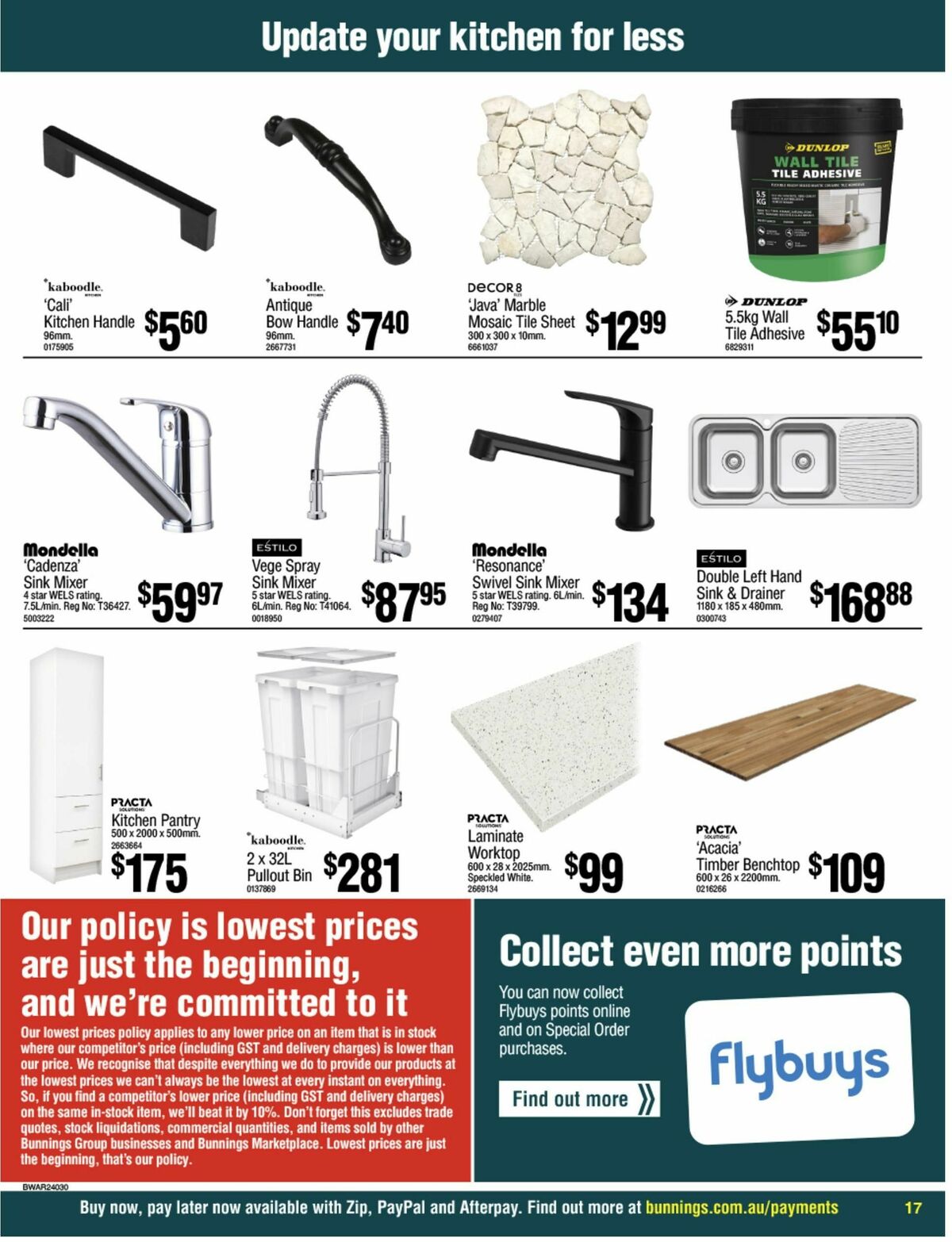 Bunnings Warehouse Catalogues from 3 April