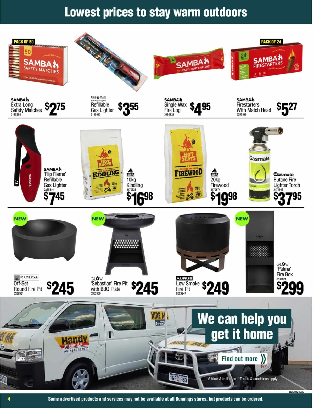 Bunnings Warehouse Catalogues from 3 April