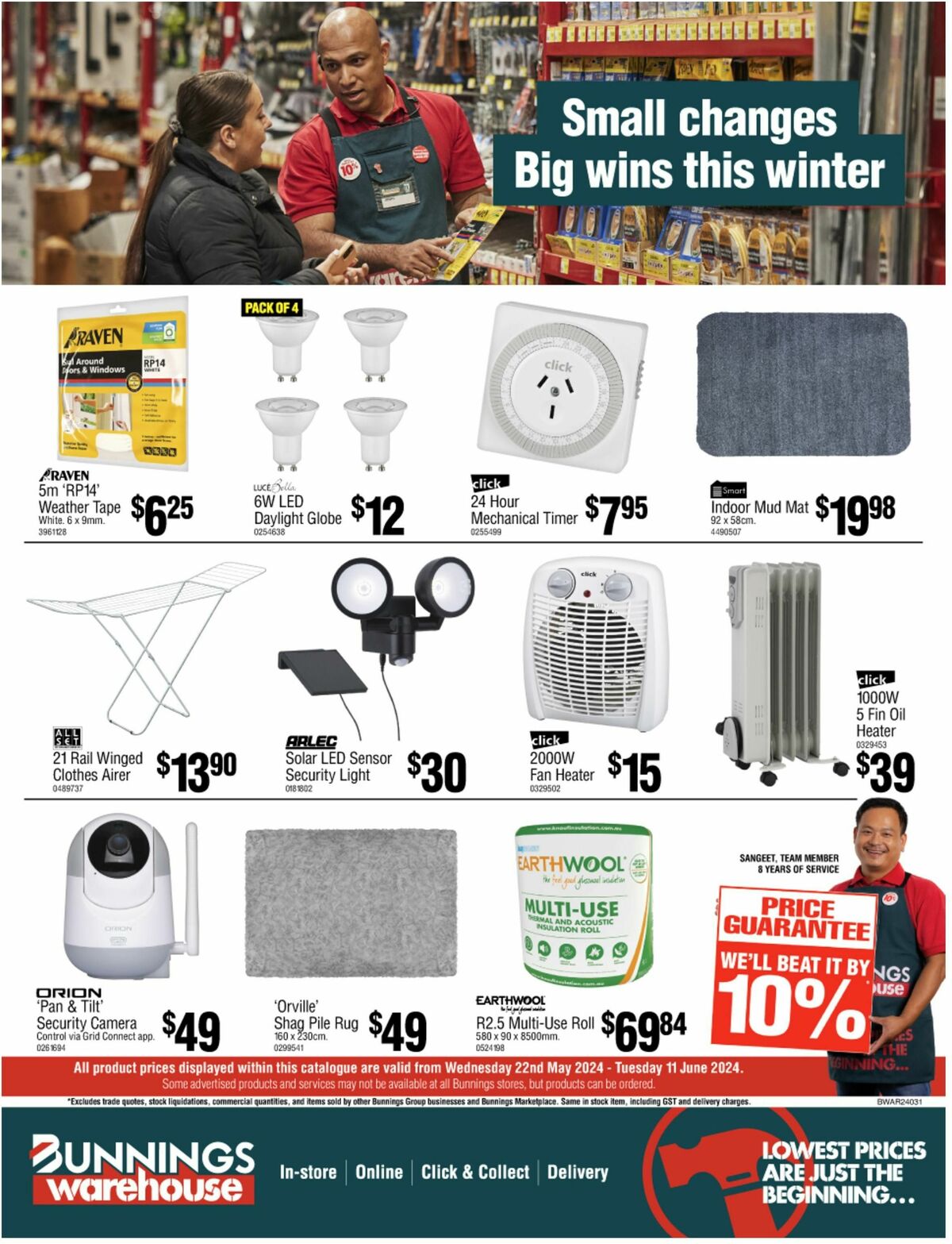 Bunnings Warehouse Catalogues from 22 May