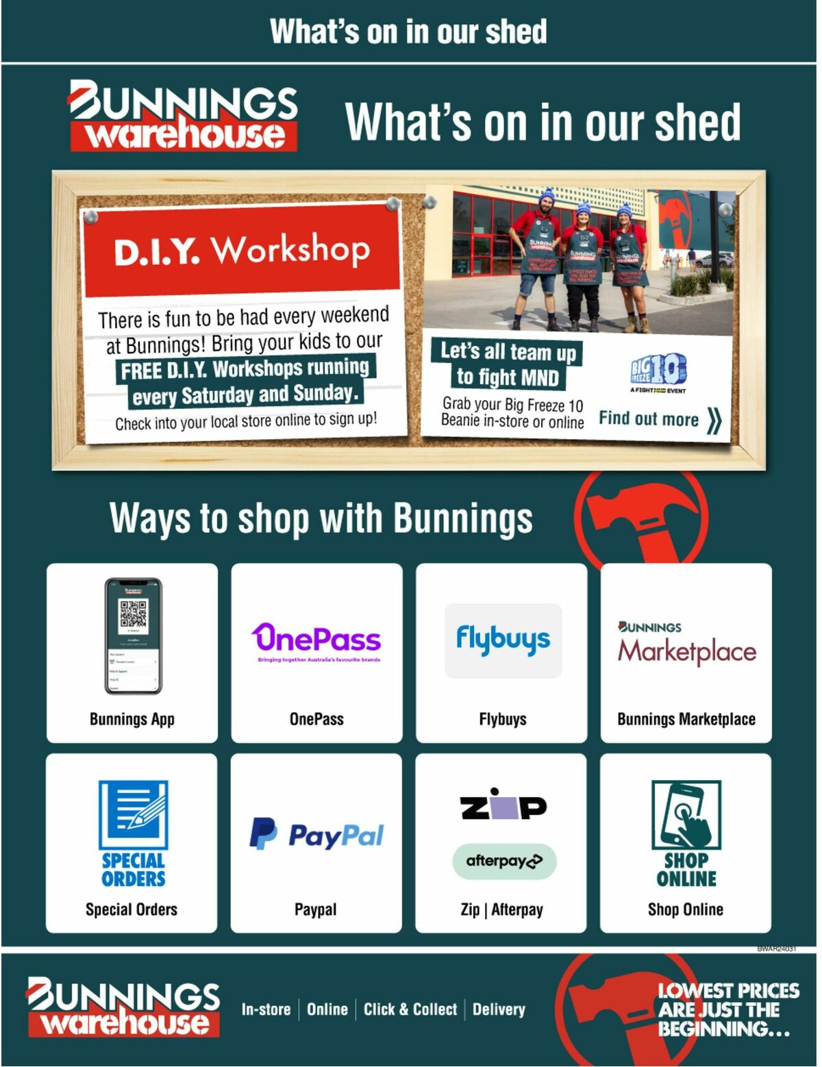 Bunnings Warehouse Catalogues from 22 May