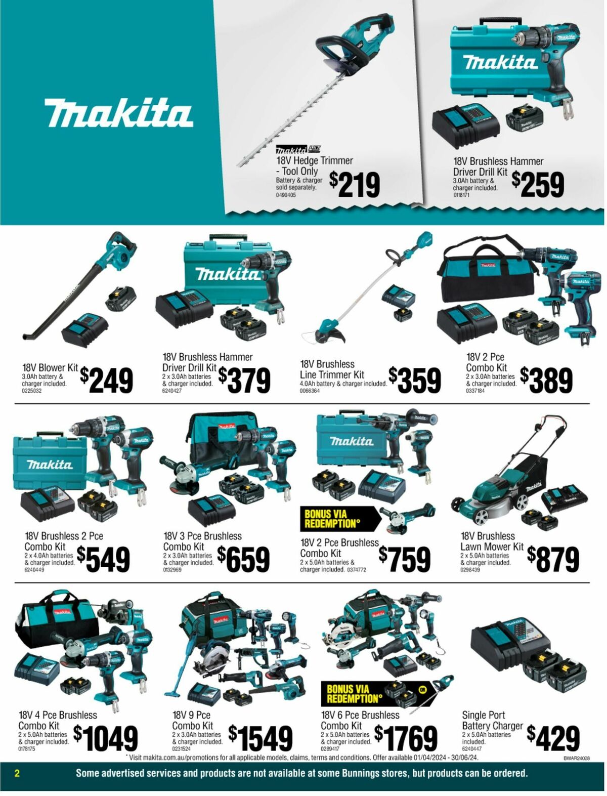 Bunnings Warehouse Catalogues from 12 June