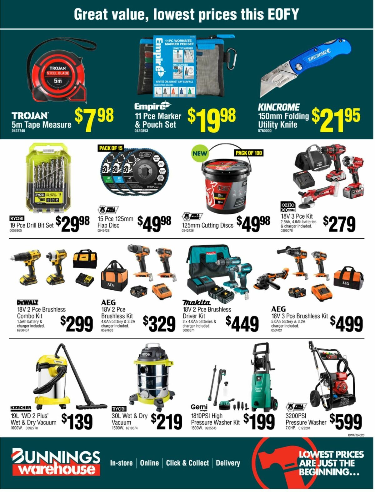 Bunnings Warehouse Catalogues from 12 June