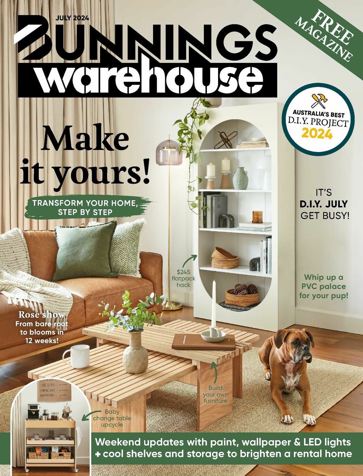 Bunnings Warehouse Magazine July Catalogues from 1 July