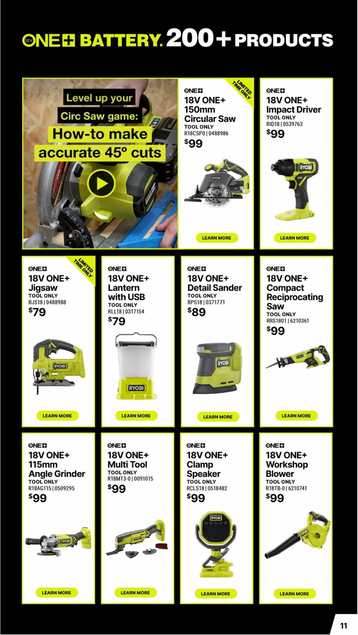 Bunnings Warehouse Catalogues from 11 August