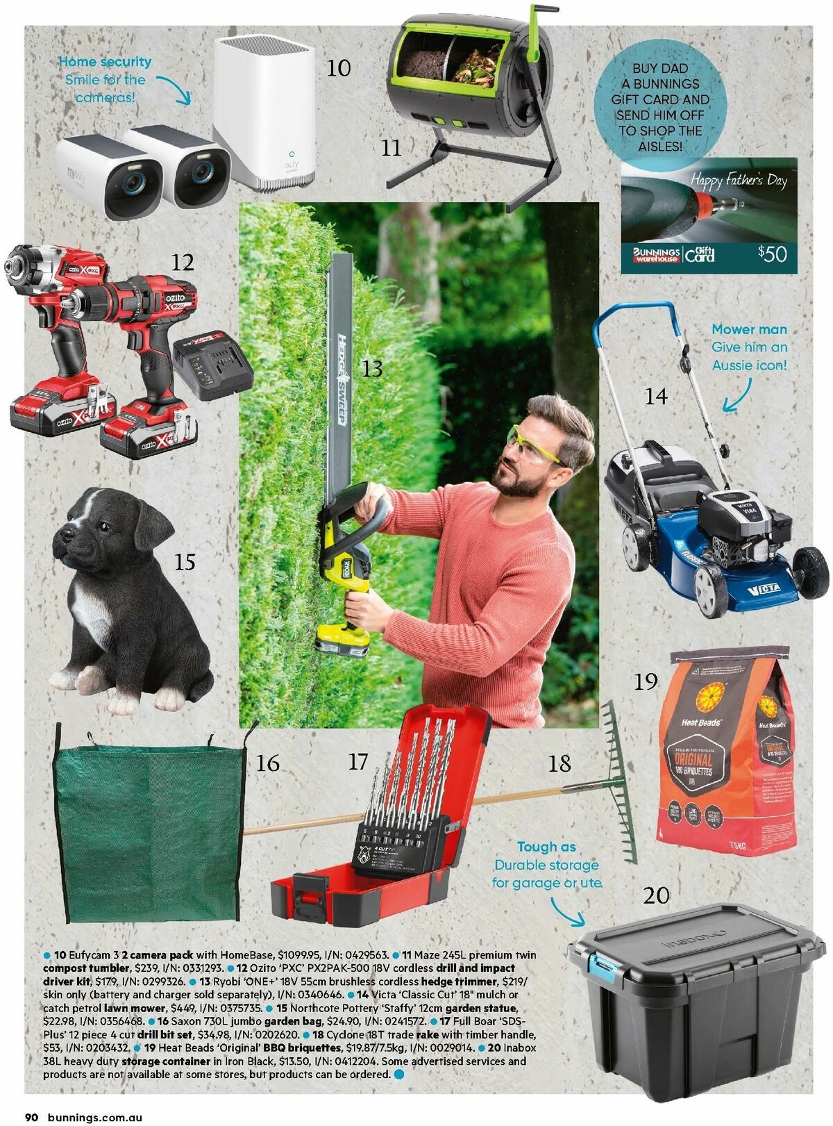 Bunnings Warehouse Magazine September Catalogues from 1 September