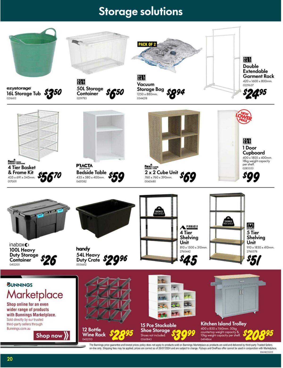 Bunnings Warehouse Catalogues from 4 September