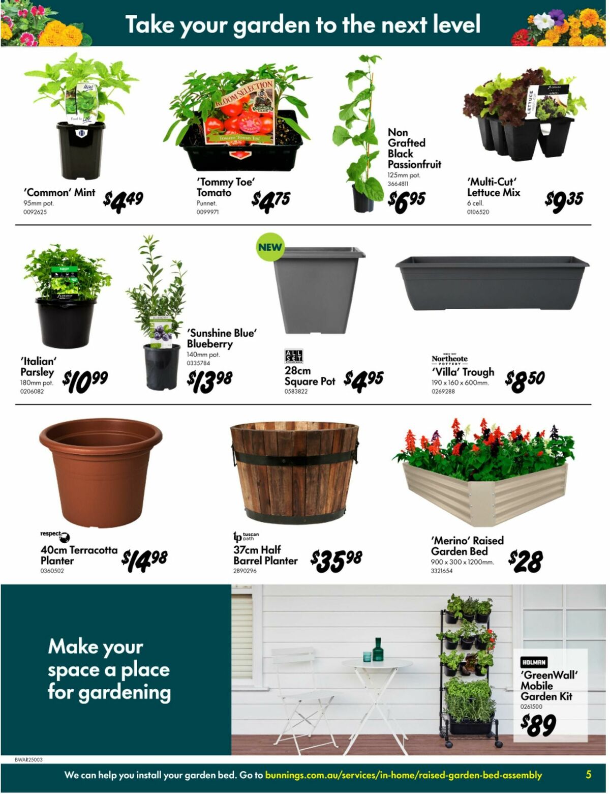 Bunnings Warehouse Catalogues from 4 September