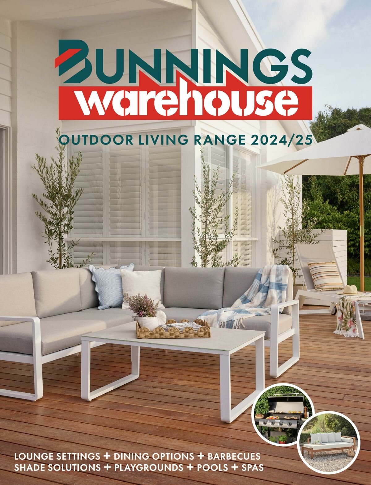 Bunnings Warehouse Outdoor Living Range Book Catalogues from 3 September