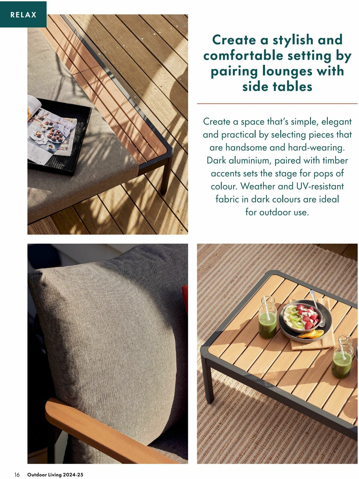 Bunnings Warehouse Outdoor Living Range Book Catalogues from 3 September