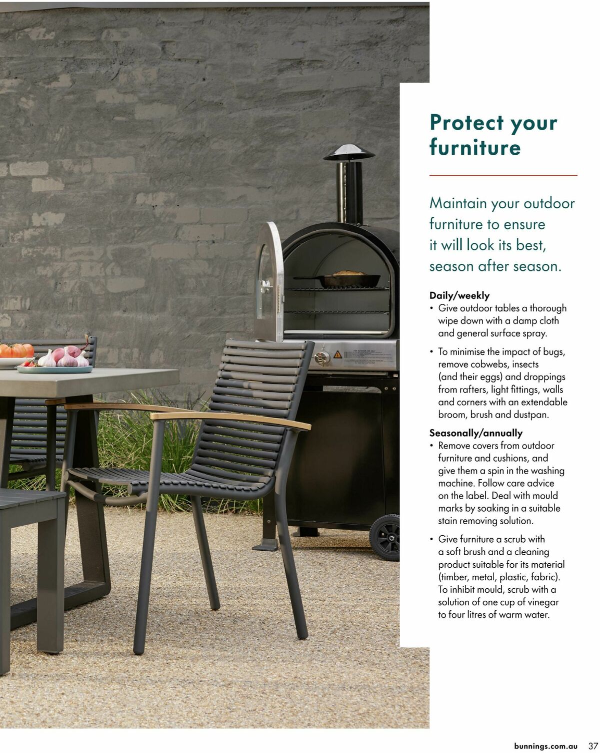 Bunnings Warehouse Outdoor Living Range Book Catalogues from 3 September