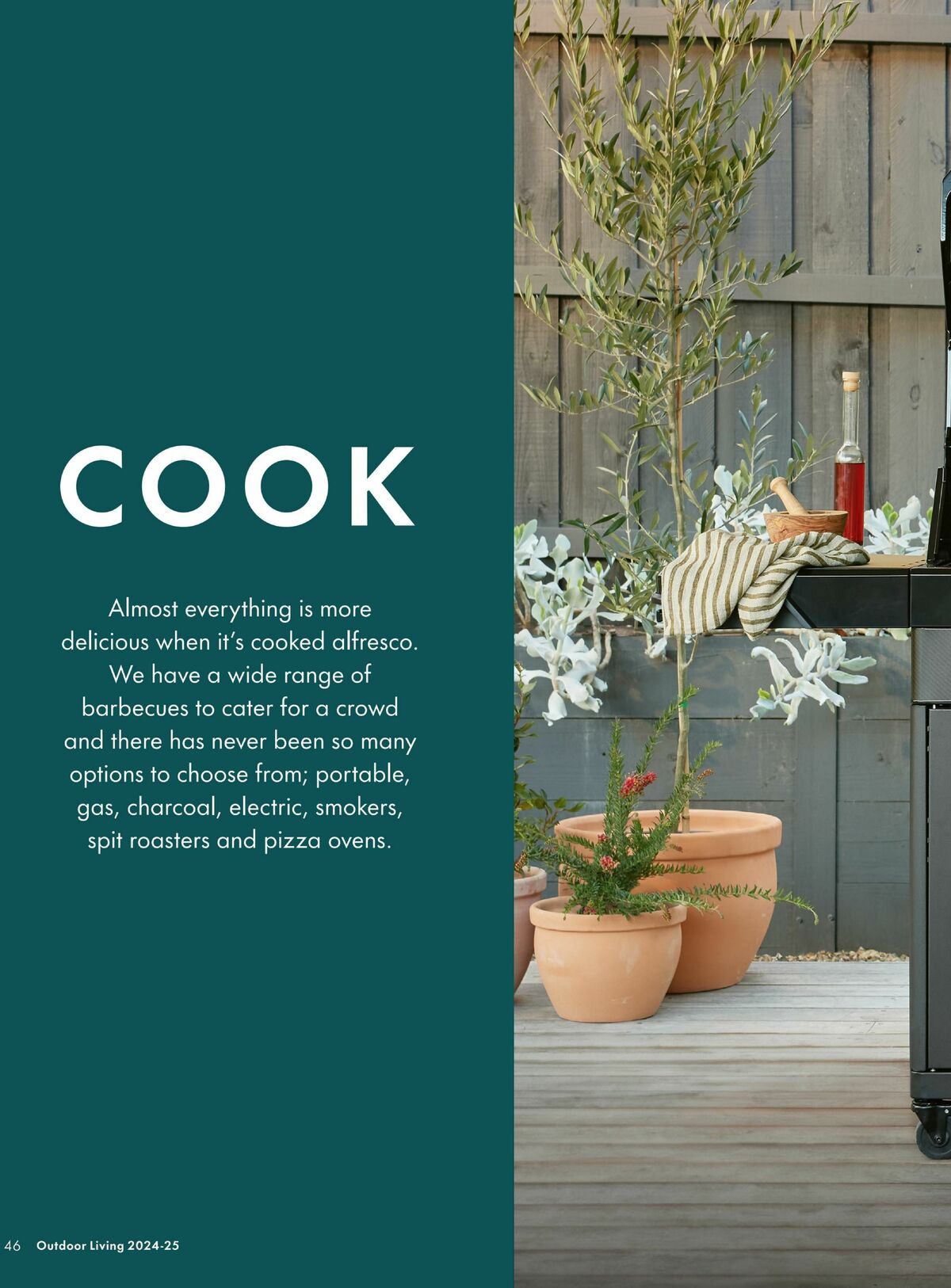 Bunnings Warehouse Outdoor Living Range Book Catalogues from 3 September