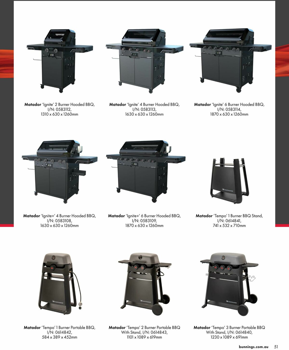 Bunnings Warehouse Outdoor Living Range Book Catalogues from 3 September