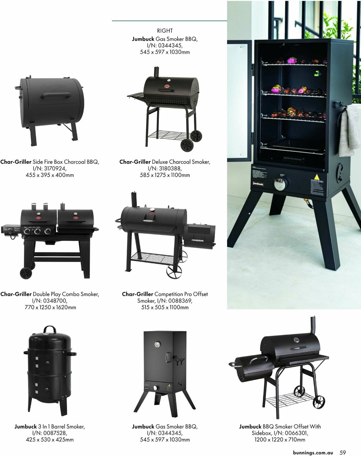 Bunnings Warehouse Outdoor Living Range Book Catalogues from 3 September