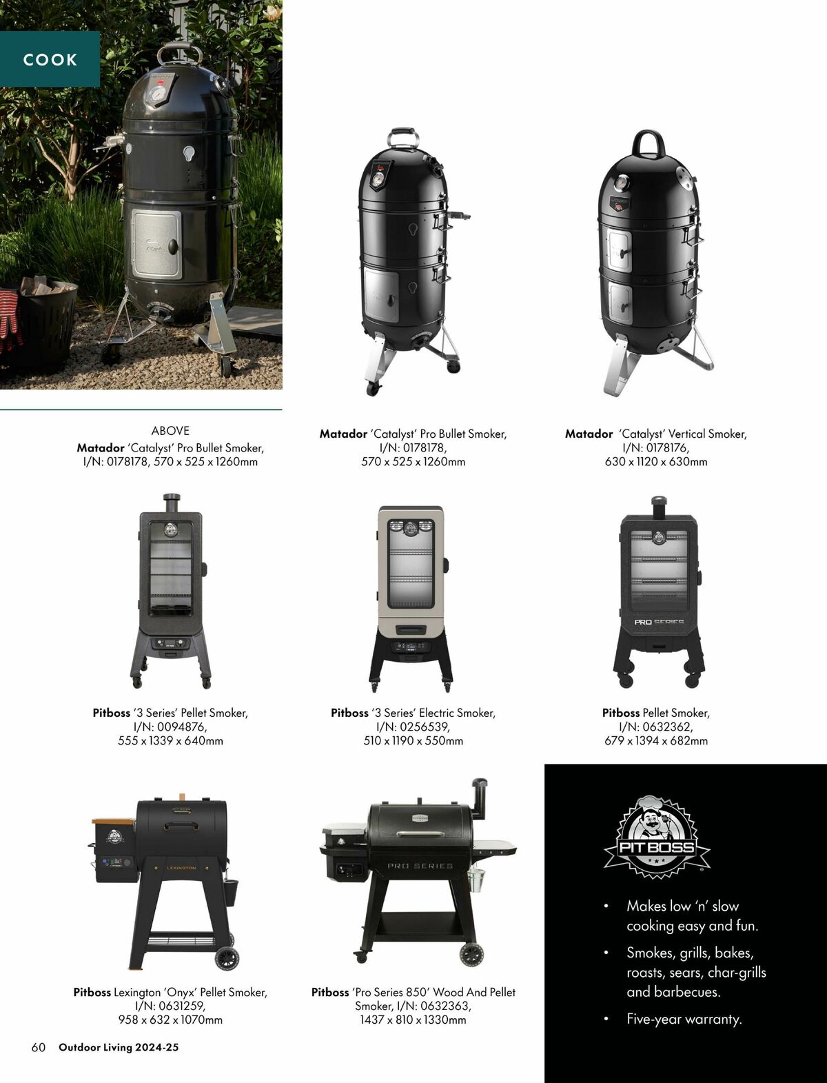 Bunnings Warehouse Outdoor Living Range Book Catalogues from 3 September